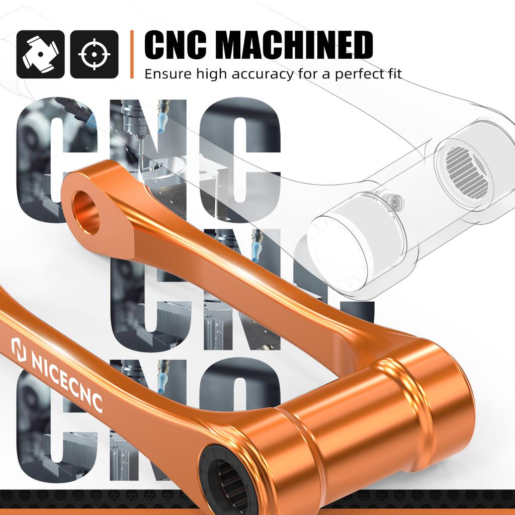 2025 For KTM SX 125 SXF 250 SXF 450 Factory Edition XC XC 250 300 XCF 250 350 450 1/1.5″ Lowering Link Kit For Husqvarna TE 300