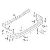 Replacement Left Rear Bumper Bracket for Nissan For NV200 2013 2025 with OEM Number 852293LM0A ABS Construction