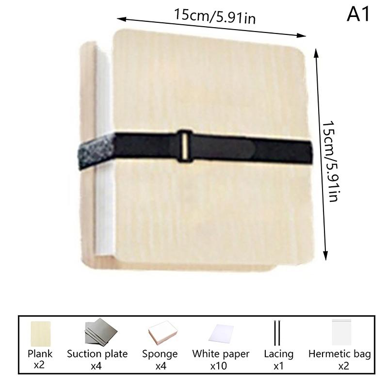 Leaf Pressing Kit Diy Press Flower Machine Tool Nature Wooden Dried Book Drying Preservation Diy Flower Preservation Crafts