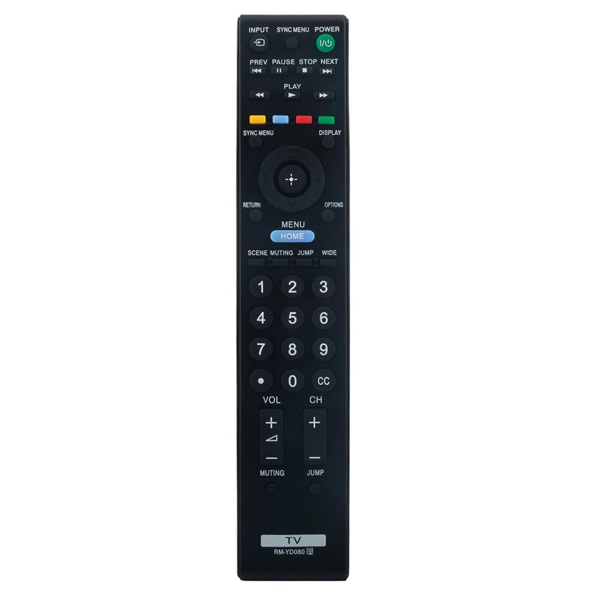 

RM-YD080 For Sony TV Remote Control Replacement 1-10m Range Infrared Controller A