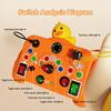 LED Light Switch Busy Board Toddler Montessori Early Education Learning Toy Logical Thinking Training Game Board Children Gifts