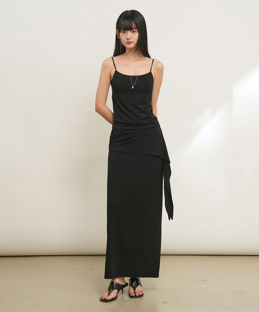 GENERALIDEA Backless Sleeveless With Built-In Cap [Black] / Gf2Lts529