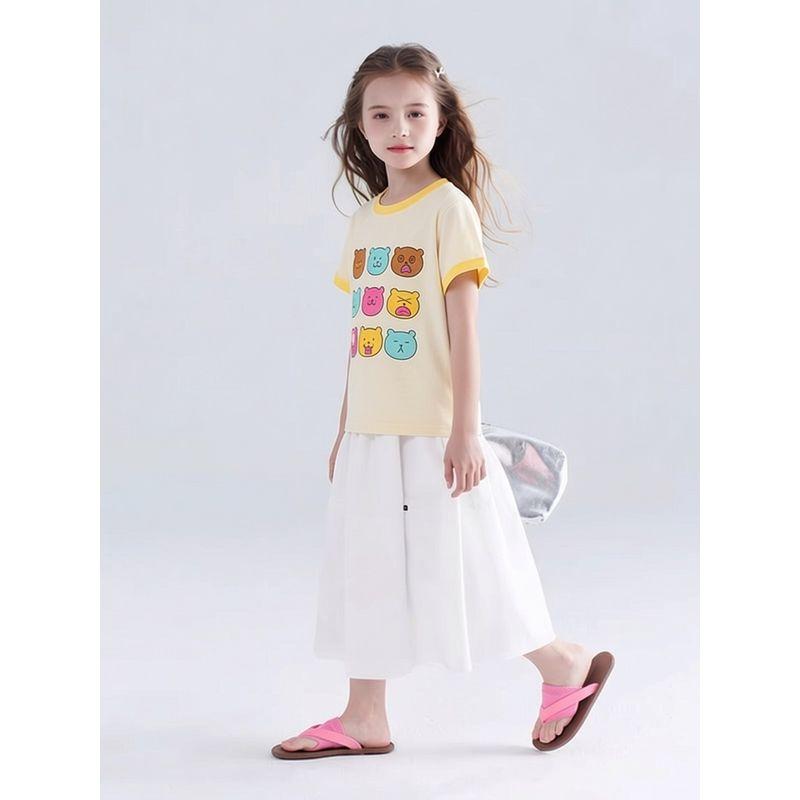27Home Brand Export Children's Clothing Pure Cotton Printed Kidsren's Short-Sleeved T-Shirt Summer Baby Girl Clothes T-Shirt
