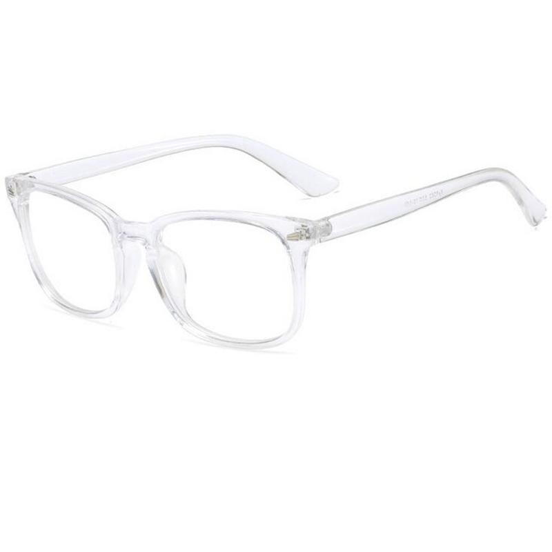 Women Men Sun Photochromic Gray Square Diopter Glasses 0 -0.5 -0.75 To -6.0 Vintage Computer Anti Blue Rays Short-Sight Eyewear