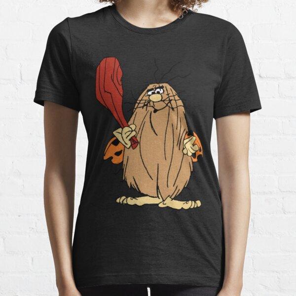Vintage Captain Caveman Cavey 1980s Cartoon T Shirt Hanna Barbera Graphic T Shirts Summere Women Men Fashion Short-sleev Tops