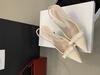 Women's Black Pointed Toe Thin Heel Open Back Bowknot French Style Vintage Style Office Sandals - Perfect for Daily Wear