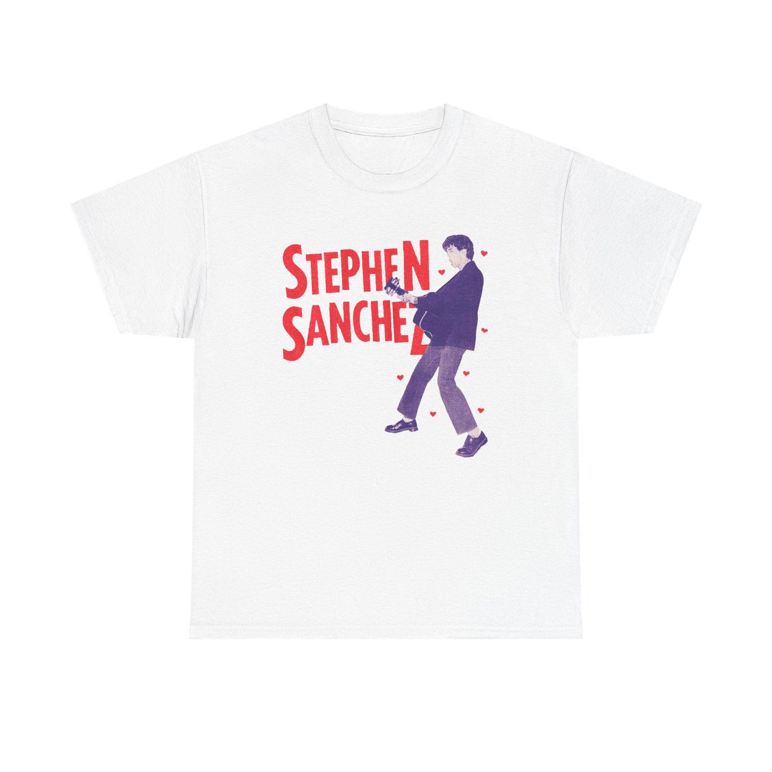 Stephen Sanchez Shirt Vintage Indie Pop Singer Tee Retro Music T shirt Until I Found You Fan Gift Concert Graphic Tee S