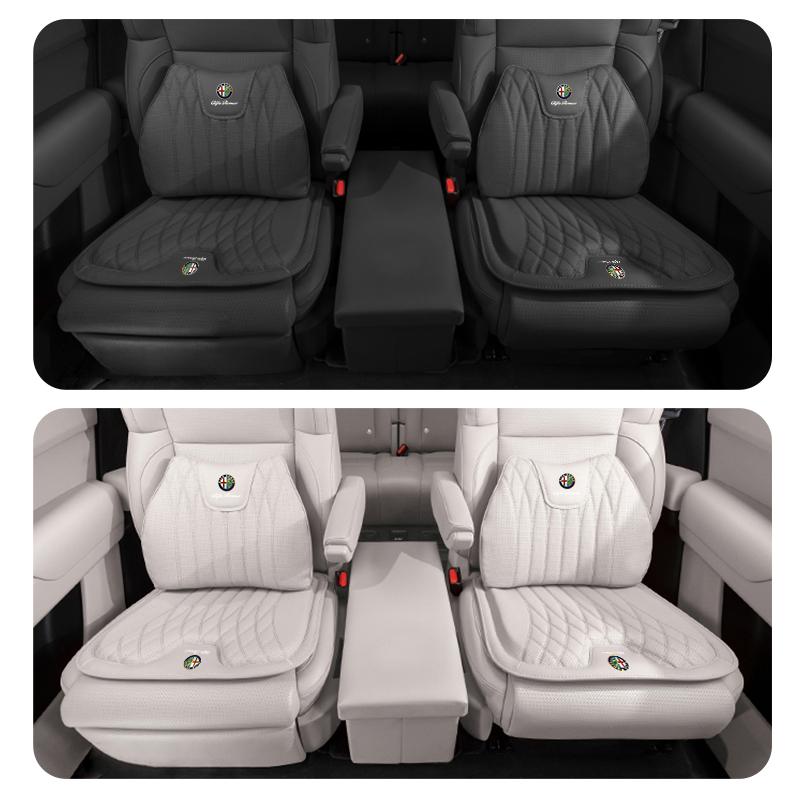 For Alfa Romeo Car Dedicated Seat Cover Memory Sponge Lumbar Support For Alfa Romeo Giulia Stelvio Giulietta 156 159 147 Tonale