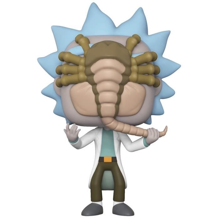 Figurine Funko Pop! Rick et Morty: Rick w/Facehugger