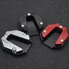 Aluminum Alloy Motorcycle Bike Kickstand Extender Foot Side Stand Extension Foot Pad Support Plate Motorbike Accessories