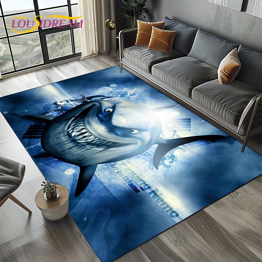 27 Style Cute Finding Nemo Cartoon Sea World Carpet Rug for Bedroom Living Room Home Sofa Decoration,kids Large Decor Floor Mat