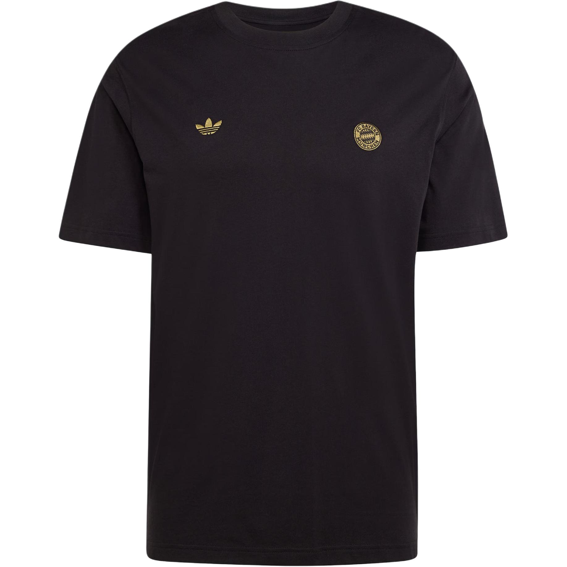 Adidas Originals Fc Bayern Munich Cotton Crew Neck Short Sleeve T-Shirt Men Tops JZ9948 XS