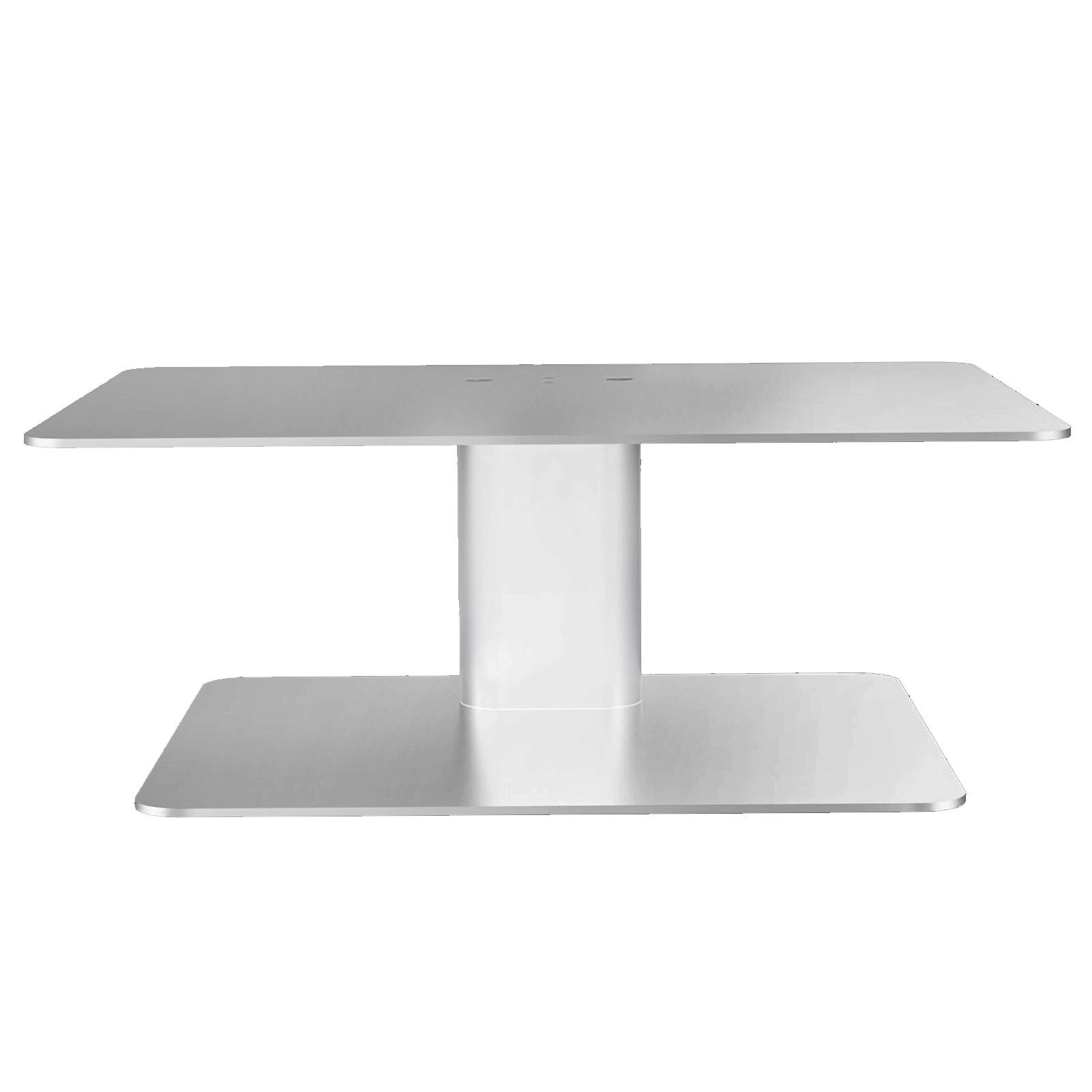 Подставка для монитора с регулируемой высотой, противоскользящая, эргономичная, подставка для монитора компьютера для разных целей серебряный