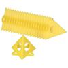 10Pcs Plastic Pyramid Stands Set Triangle Paint Pads Non-Stick Painting Feet Pad Cone Stands For Carpenter Painter Accessories
