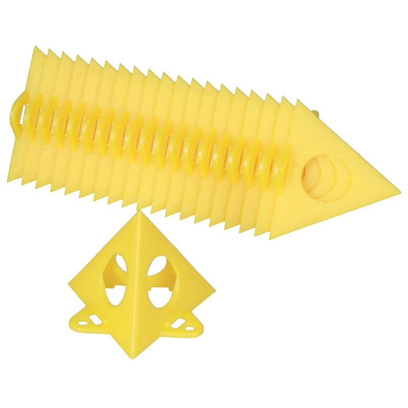 10Pcs Plastic Pyramid Stands Set Triangle Paint Pads Non-Stick Painting Feet Pad Cone Stands For Carpenter Painter Accessories