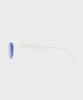 Peulogeuleseu Pinnacle Matte White - Blue Mirror
