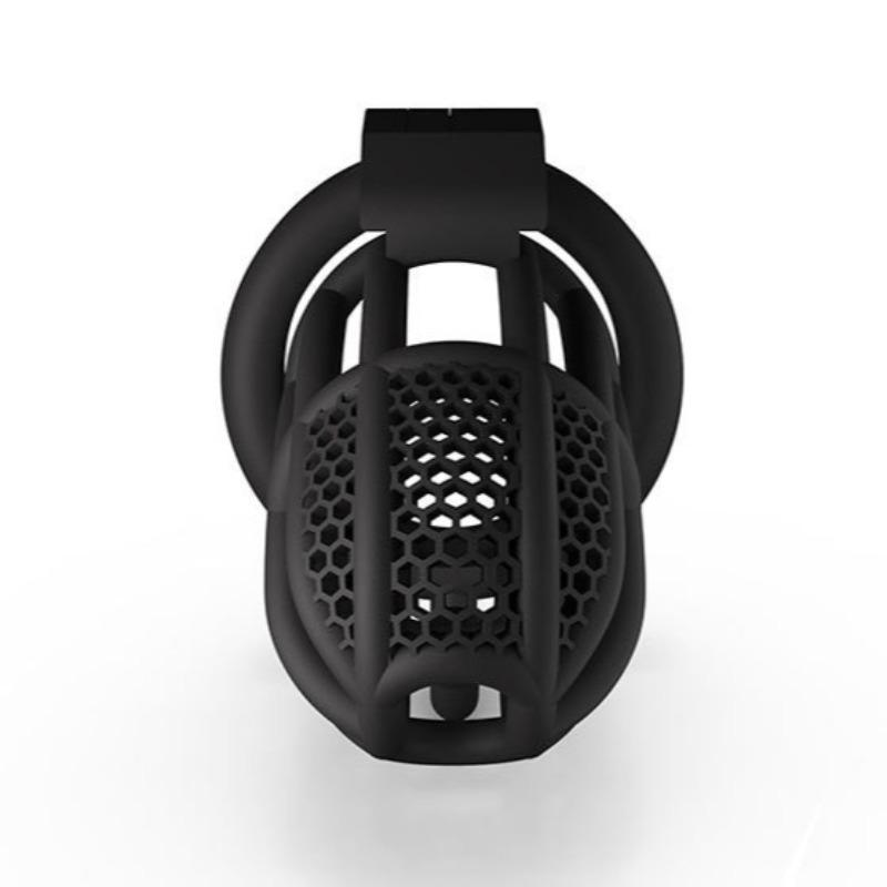 With Hook Male Chastity Cage Penis Device CBT Slave Gay with 4 Size Arc Penis Rings,Men Cuckold Lockdown Cage Restraint