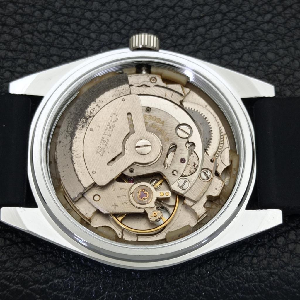 REFURBISHED SEIKO 5 AUTOMATIC MENS WATCH JAPAN MADE WHITE DIAL CUSTOM A440085-2 QV90-a440085