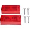 Solarhome 2 PCS Rear Tail Light Lens 6672276 for Bobcat Skid Steer Loader 553 751 753 763 773 863 864 873 883 963 A220 A300 S100 S130 S150 T110 T140