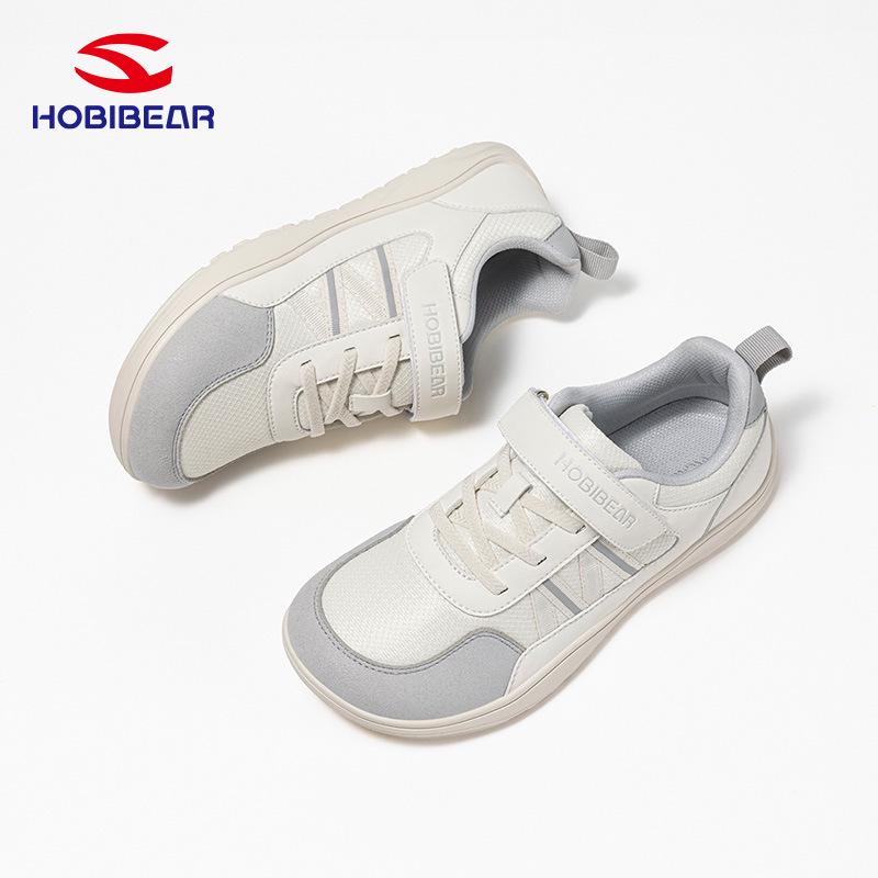 Happy Bear Kids' Velcro Wide Last Breathable Training Shoes for Boys & Girls - Spring & Autumn Casual Sports.