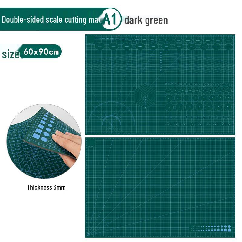 Fanxing A1 Self-Healing Dark Green Cutting Mat