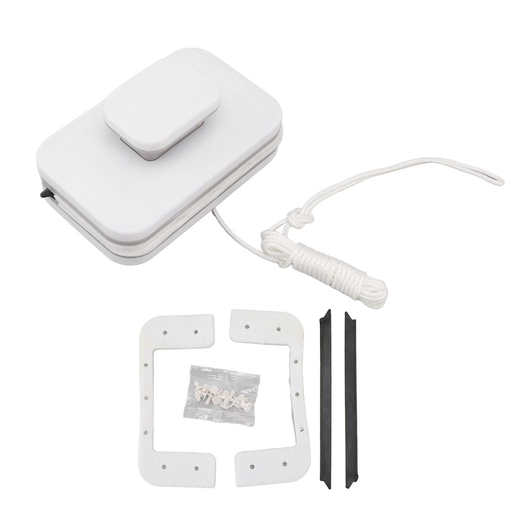 Magnetischer Fensterreiniger Doppelseitig Großer Griff Sicher Stabil Robust Kunststoff Fensterreinigungswerkzeug