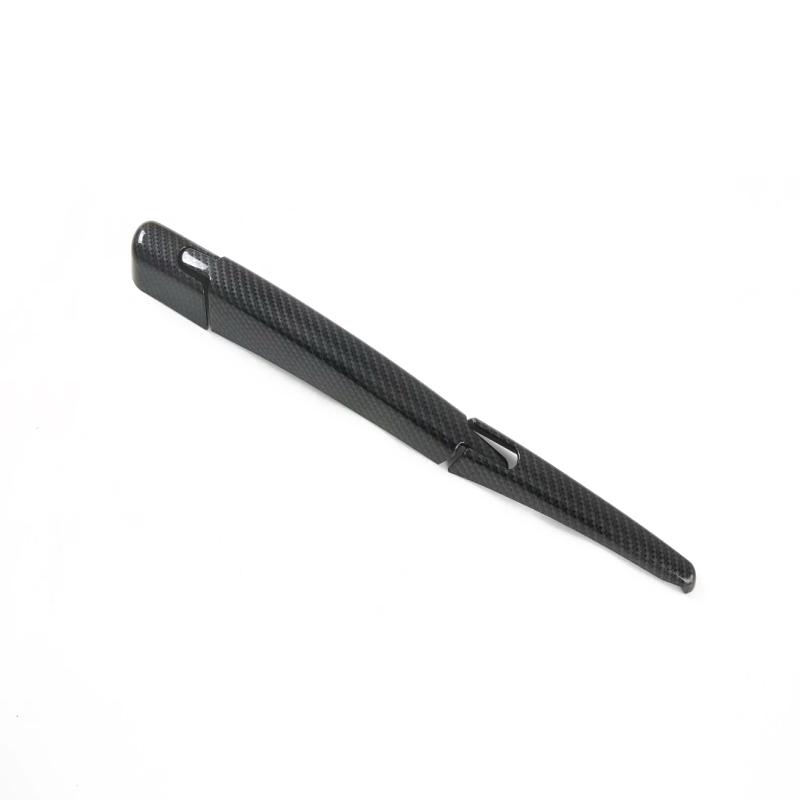 For Nissan Rogue Sport X-Trail T32 T33 Qashqai J11 J12 2014-2024 ABS Carbon Fiber Rear Windscreen Wiper Cover Trim accesorios