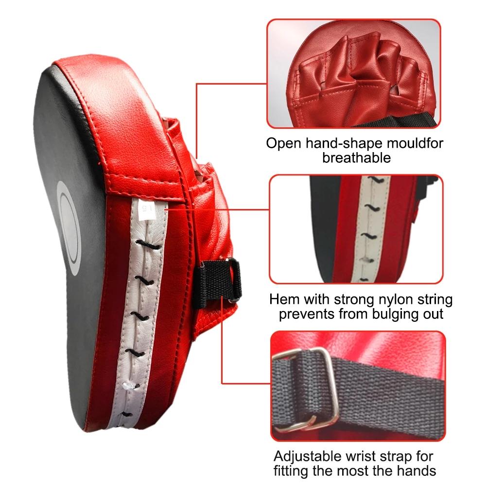 Boxer Goal Mma Thai Kick Mat Kit Red Karate Training Thickened Seismic Five Fingers Gloves Concentrated Boxing Mat Sparring Bag
