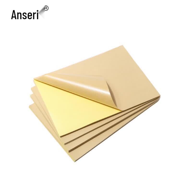 Ancero A4 Kraft Self-Adhesive Label Paper