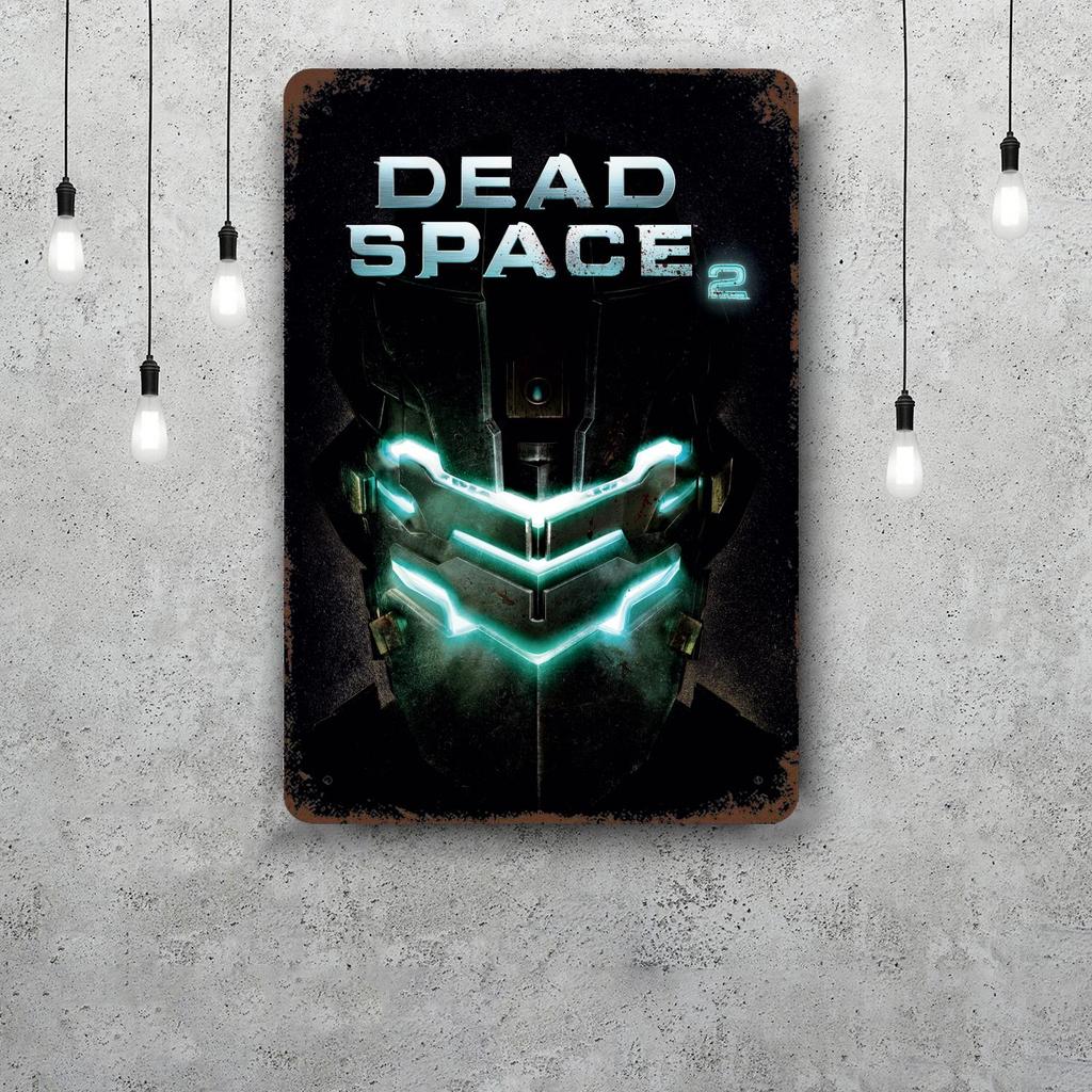 Dead Space Game Vintage Tin Sign Home Decor Wall Decor Art Wall Mural Room Decoration Decor Retro Metal Sign Plate Bar Posters