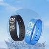 LED Digital Display Vibrating Alarm Wristband Silent Wrist Shock Bands  Sports Training
