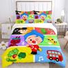 Exquisites 3D Plim Clown Tapeten Anime Digitaldruck Bettwäsche Set Bettbezug Steppdecke Bett Jugend Kinder Mädchen Jungen Geschenk