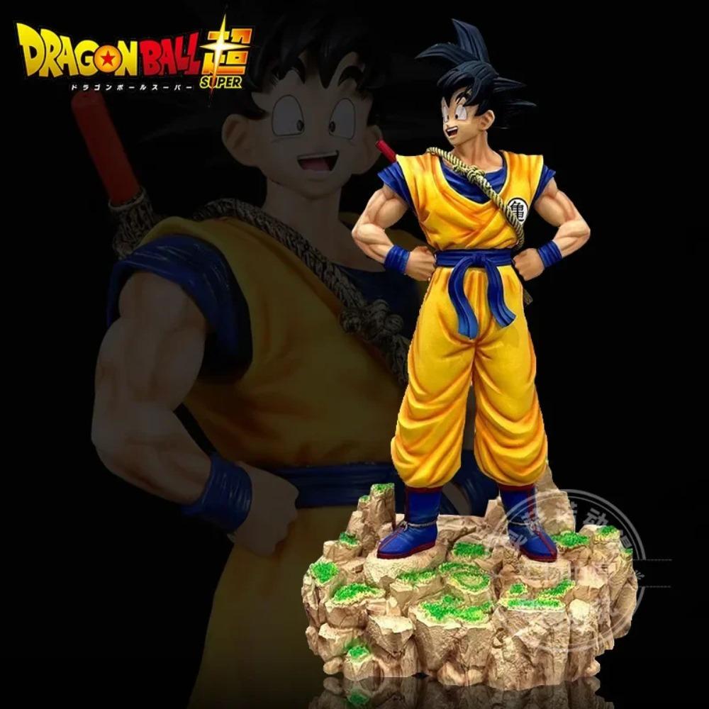 Dragon Ball Z Goku Traum Salto Wolke Super Saiyan Stehende Sammelfiguren Statue Anime Peripheres Modell Ornamente Spielzeug