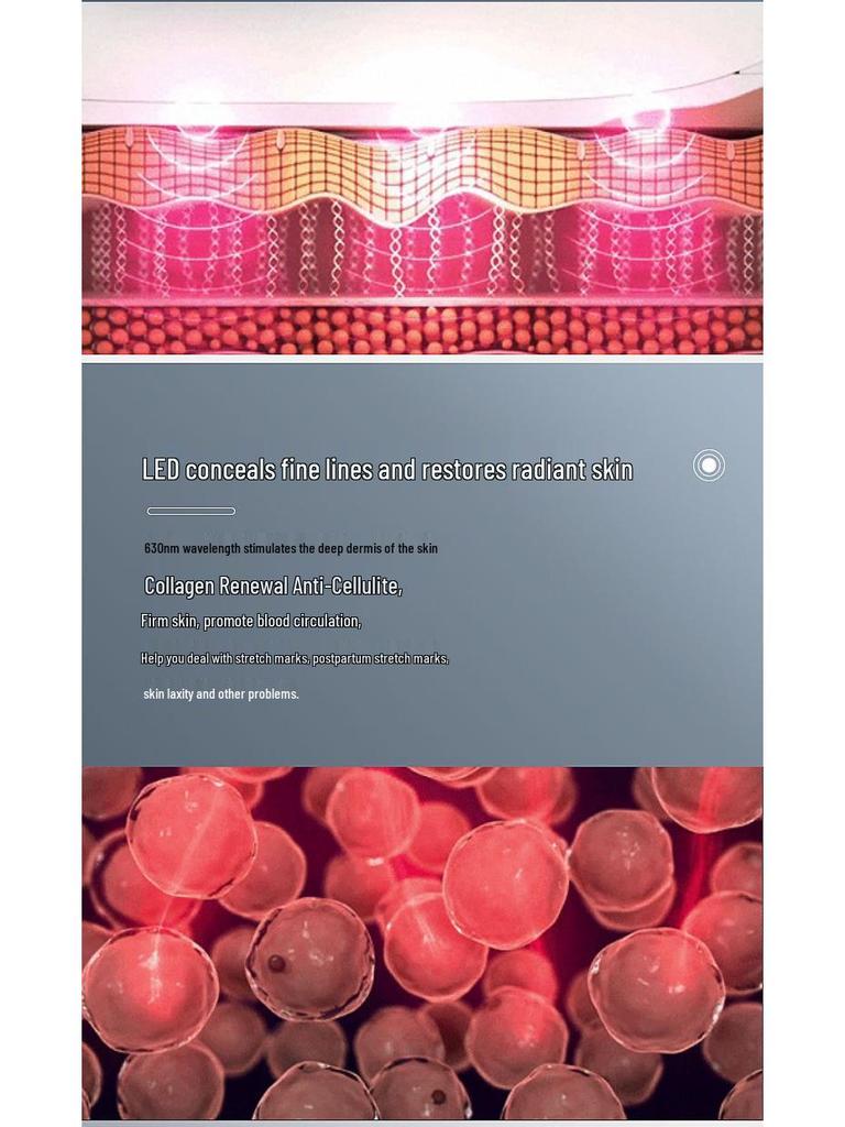 4-in-1 Skin Rejuvenation Device: Body Slimming, Infrared Fat Burning, Firming, Lifting & EMS Microcurrent RF Radiofrequency