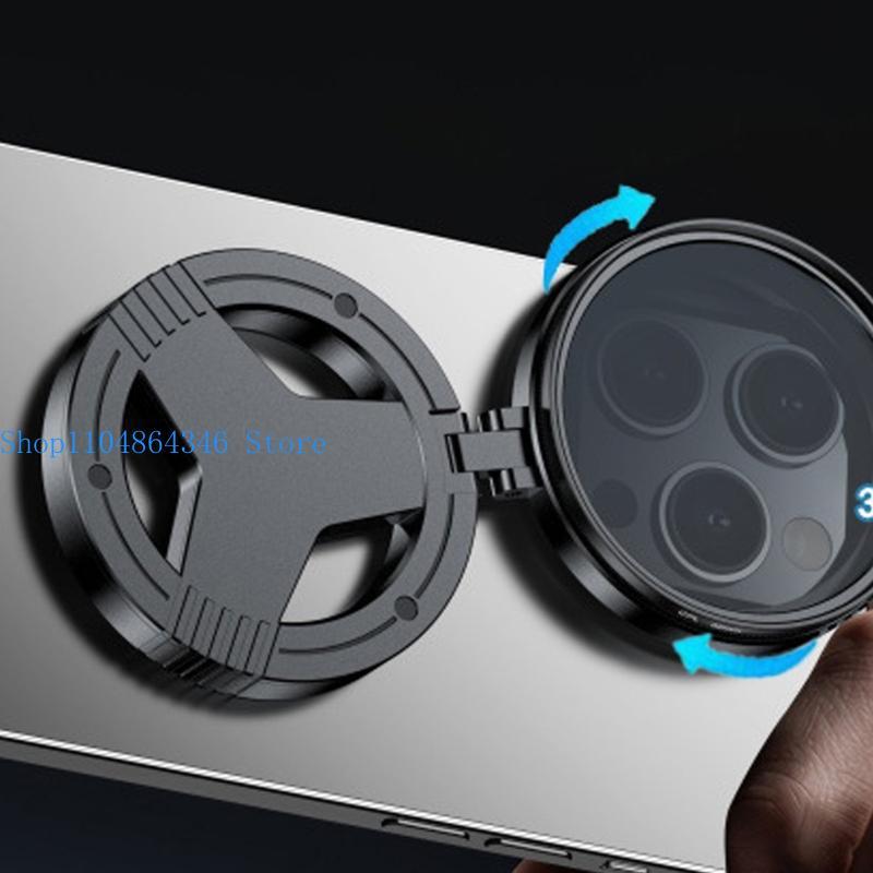 Rotating 360 Degree Adjustable CPL Filter Suitable For Smartphone Magnetic Fast Release Portable Foldable Lens Accessory