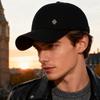 Middle-Aged Autumn Winter Hat Men's Velvet Thick Cap Outdoor Warm Cold-Proof Baseball Cap