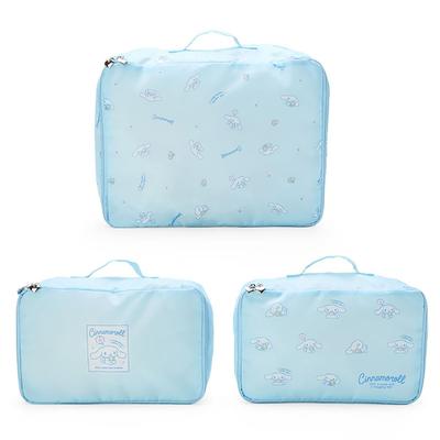 Sanrio Cinnamoroll Viagem Conjunto de Estojo Interno 020478 3 Peças
