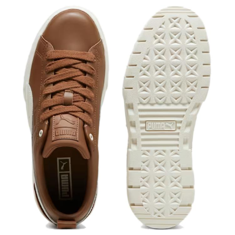 Puma Mayze Luxe Haute Coffee Dámské tenisky Hnědé 383995-09