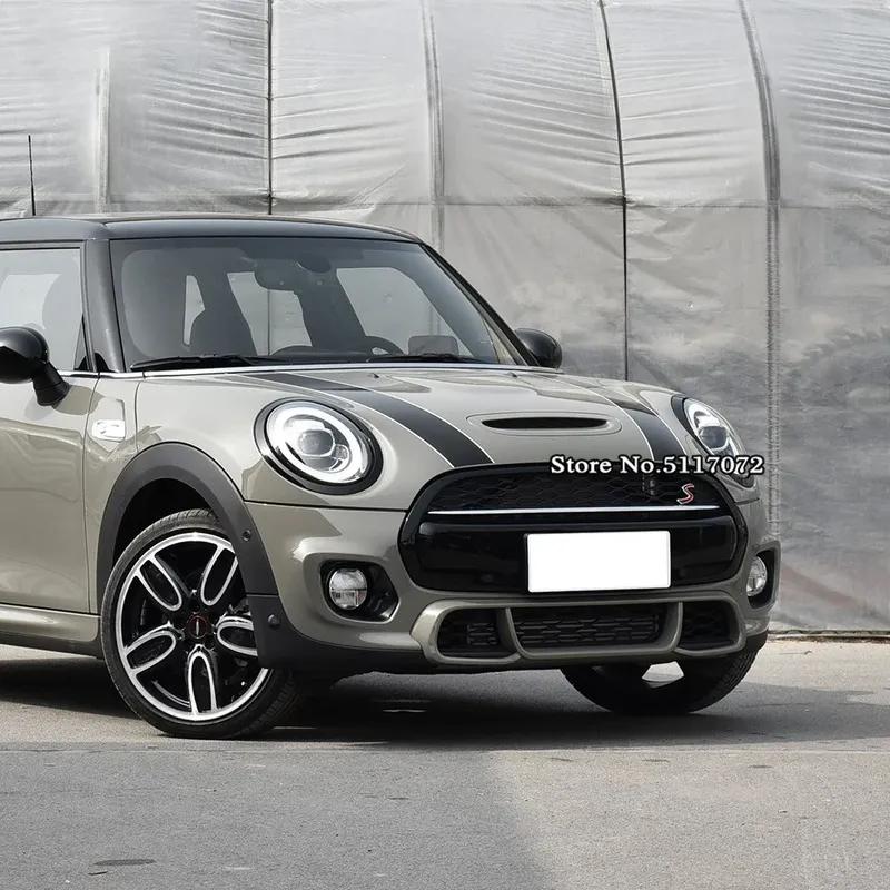 Strisce Decorative per Cofano e Copertura Motore Adesivi per Mini Cooper R50 R52 R53 R56 R57 F55 F56 F56 Hatch Accessori