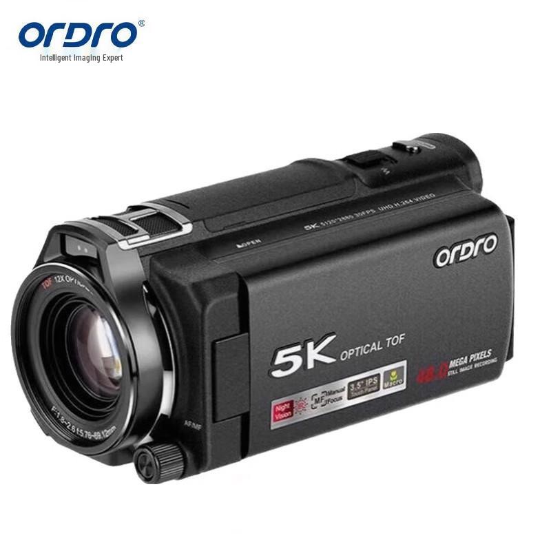 

ORDRO XV80 5K Ultra HD 12x Optical Zoom Camcorder (CN version)