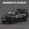 2025 New 1:32 Dodge RAM 1000 TRX Mammoth Picku Alloy Car Model Sound And Light Pull Back Children's Toy Collectibles Birthday Gift