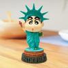 Crayon Shinchan Statue Cartoon Birthday Gift Nohara Anime Figure Style A