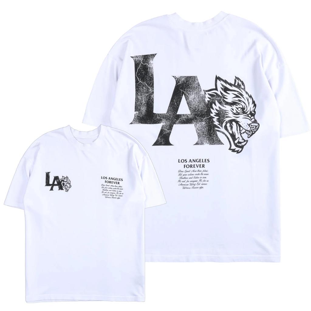 Man's Short Sleeve Sport T-shirts Back Print Gym White Tops Loose Women Men Unisex Plain Classic Tees