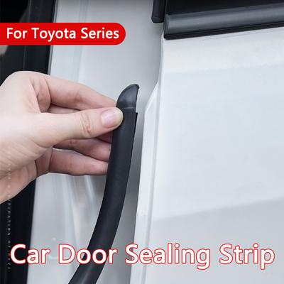 Bande d'étanchéité de porte de voiture Caoutchouc Montant B Anti-Bruit Anti-Poussière Pour Toyota RAV4 Camry Corolla Harrier Venza Cross Frontlander CHR IZOA