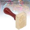 Stamp Copper DIY Ice Branding Stamp with Wooden Handle for Cocktail Whiskey Drinks Bar Wedding Ice Stamp  Stamp