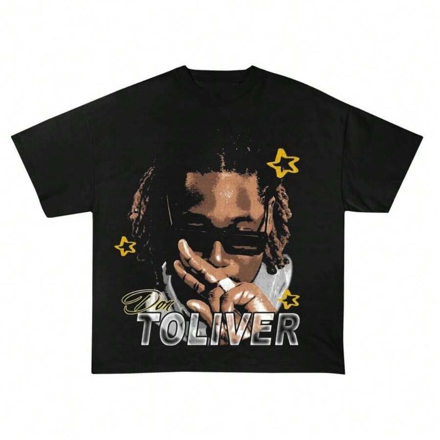 Don Toliver Big Face TShirt GarUnisext Dyed Tee Don Toliver Merch Rap Graphic Tee Streetwear Shirt Hip Hop Tour Shirt S