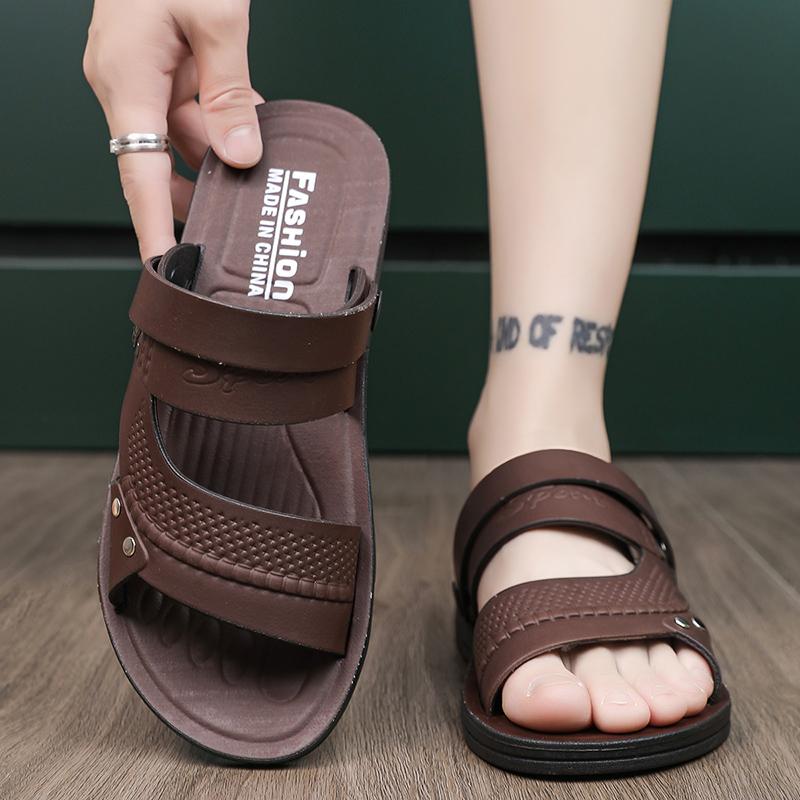 Fashion Men Sandals Summer Leisure Beach Holiday Sandals Men Shoes New Outdoor Sneakers Male Retro Comfortable Casual Sandals Men
