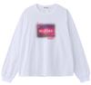 Milkfed Memories Place Wide Long Sleeve Medium Tee, 103244011006, White,