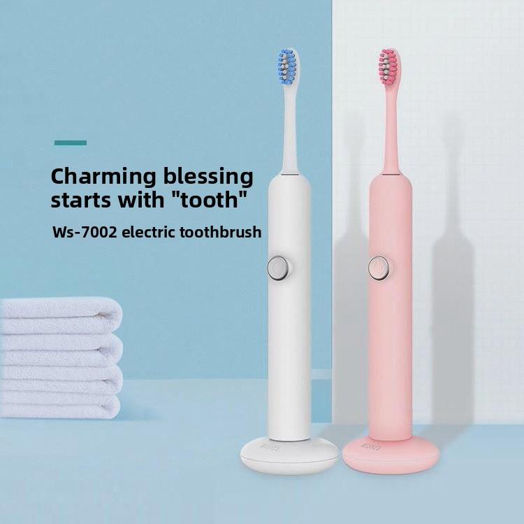 Electric Toothbrush Ultrasonic Adult Couple Wireless Rechargeable Soft-bristled Automatic Toothbrush