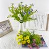 25 Mesh Youle Chrysanthemum Simulation Flower Home Decoration Photography Props Wedding Camping Decoration